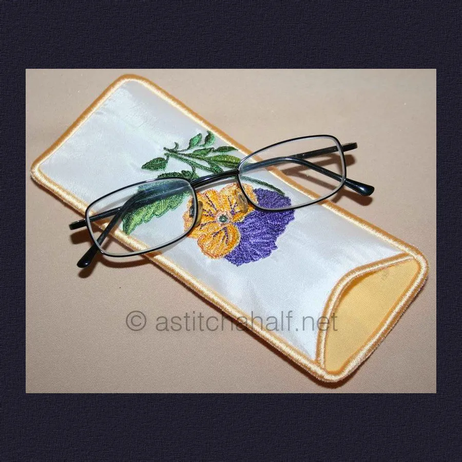 Pansy Eyeglass Cases