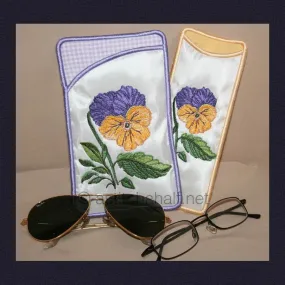 Pansy Eyeglass Cases
