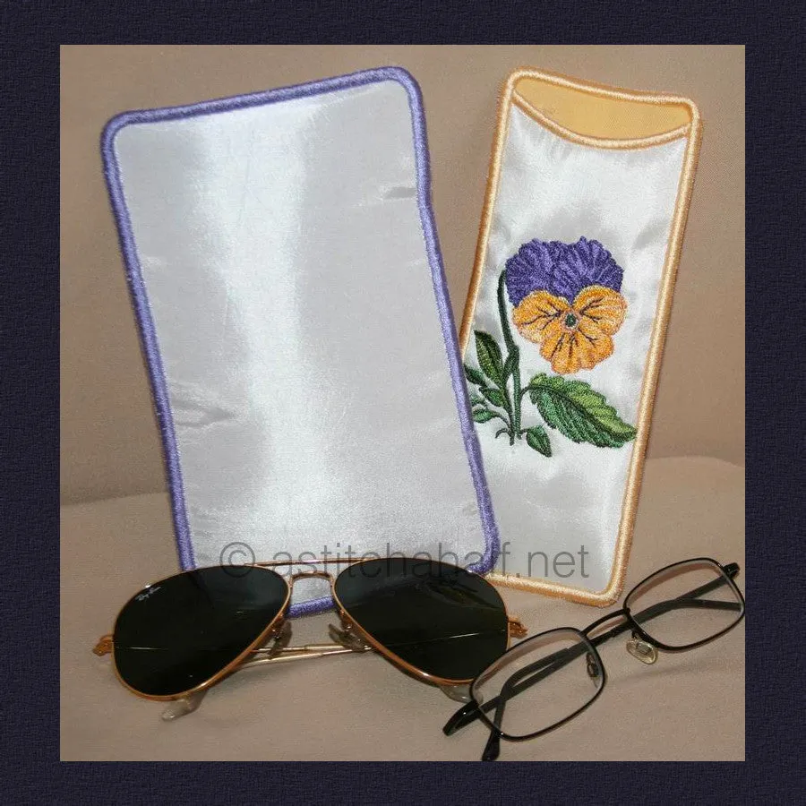 Pansy Eyeglass Cases