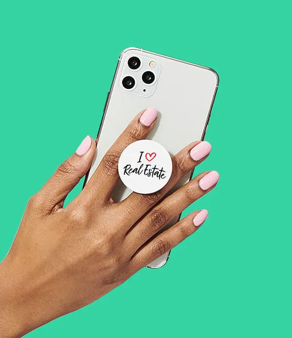 PopSocket Phone Grip - I Love Real Estate