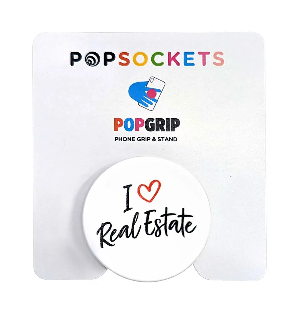 PopSocket Phone Grip - I Love Real Estate