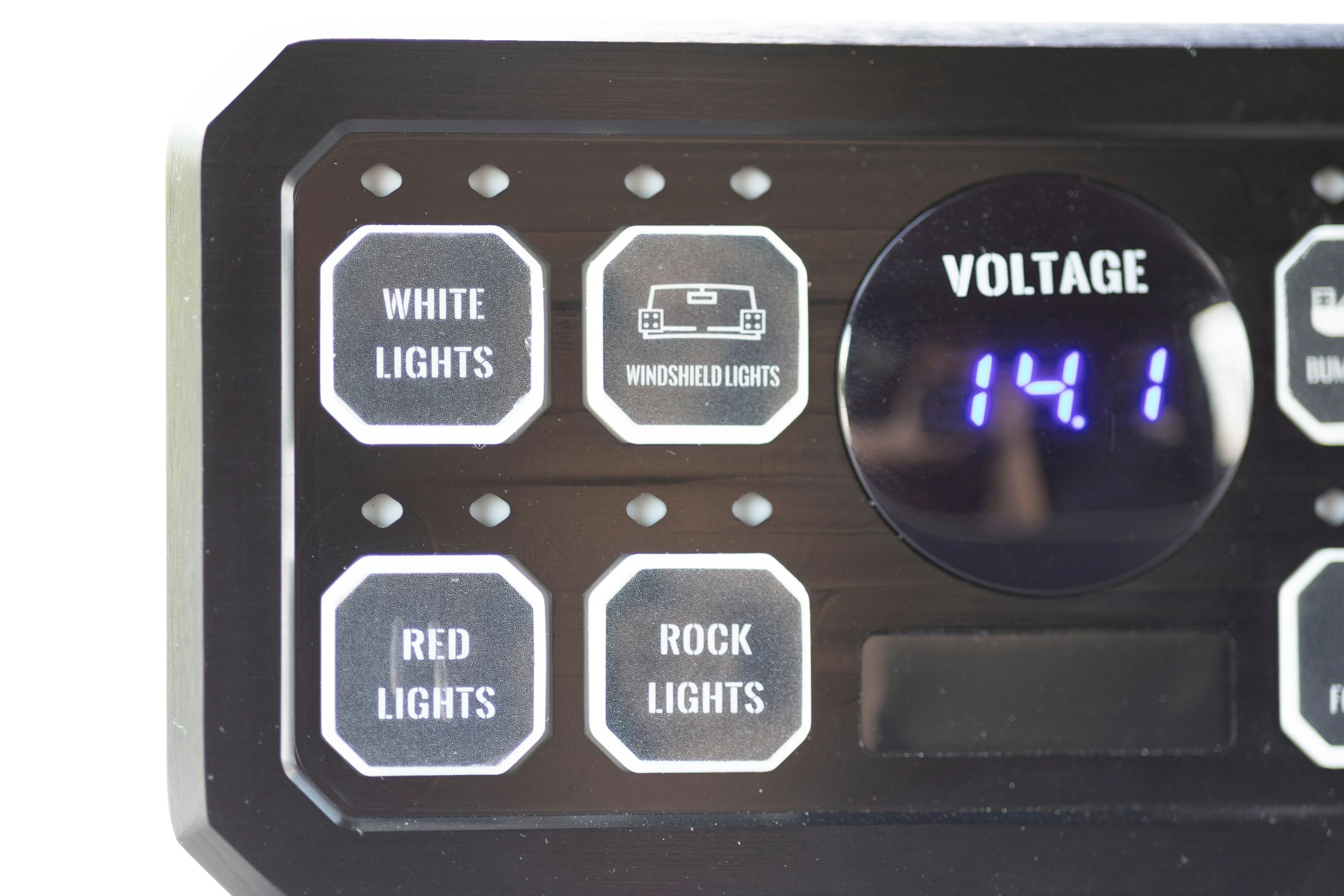 Race Sport RS 8-Button Auxiliary Light Universal Switch Panel - RS8BASP