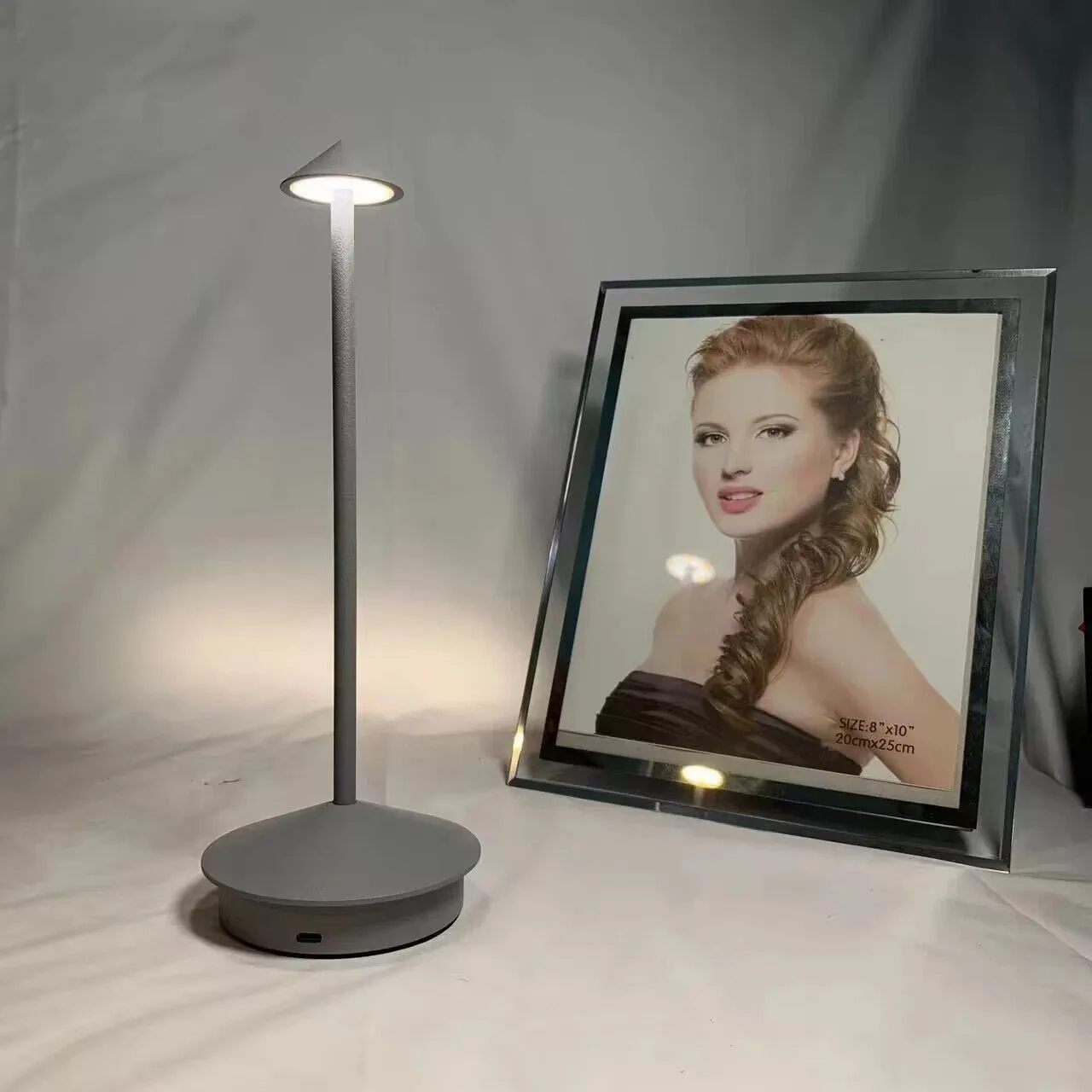 Rechargeable Table Lamp With LED Lights