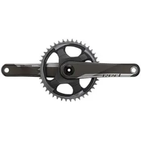RED 1 AXS Bicycle Crankset - 175mm, 12-Speed, 40t, 8-Bolt Direct Mount, DUB Spindle Interface, Natural Carbon, D1