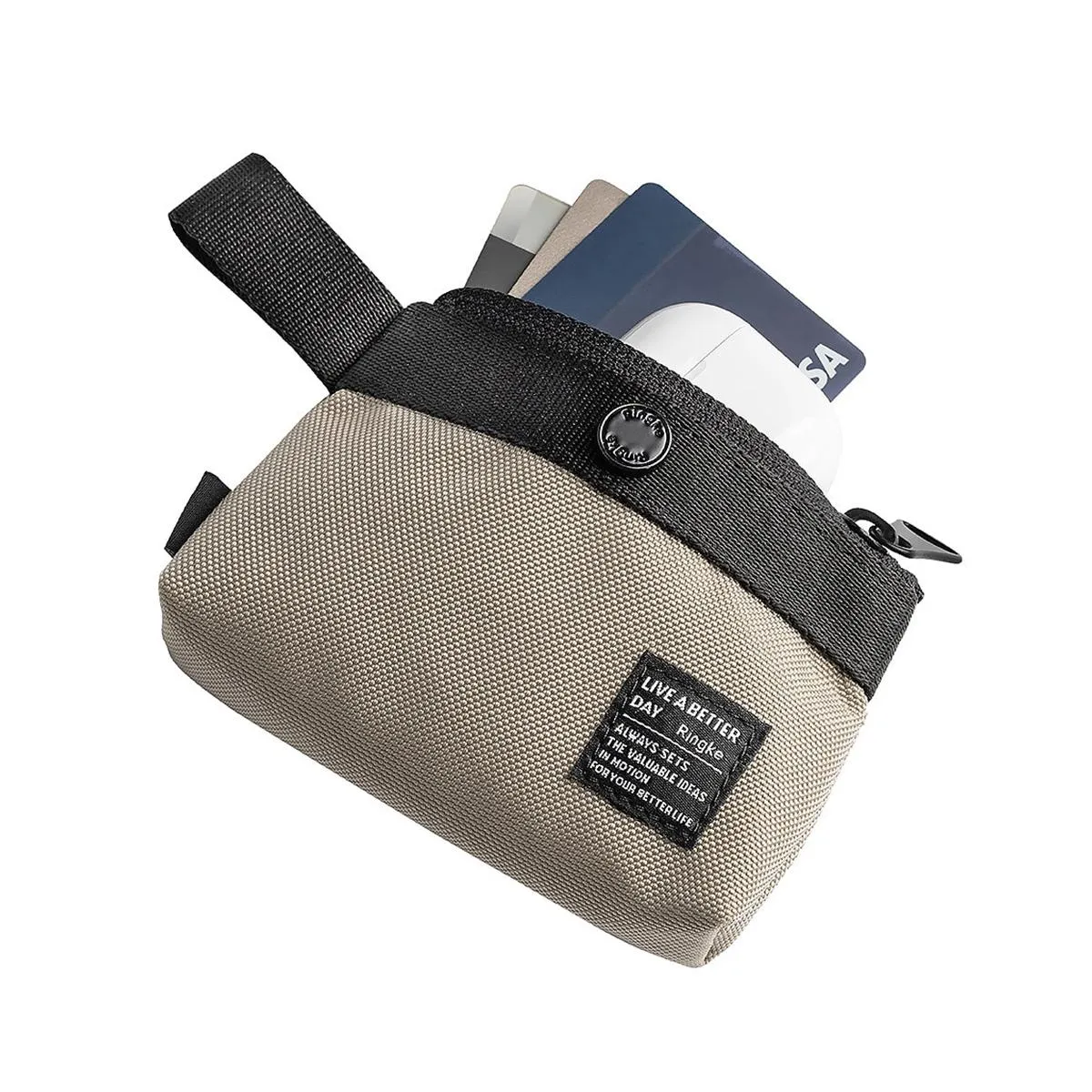 Ringke Mini Pouch - 11 x 7.5 x 2.5 cm ( Two Way Bag Miniature)