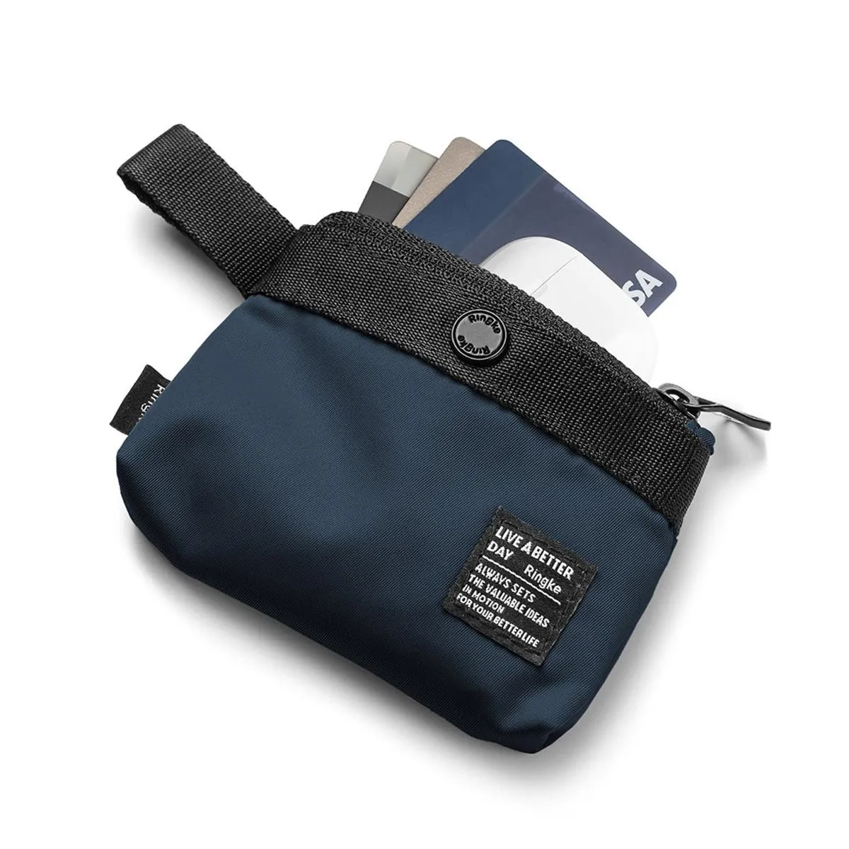Ringke Mini Pouch - 11 x 7.5 x 2.5 cm ( Two Way Bag Miniature)