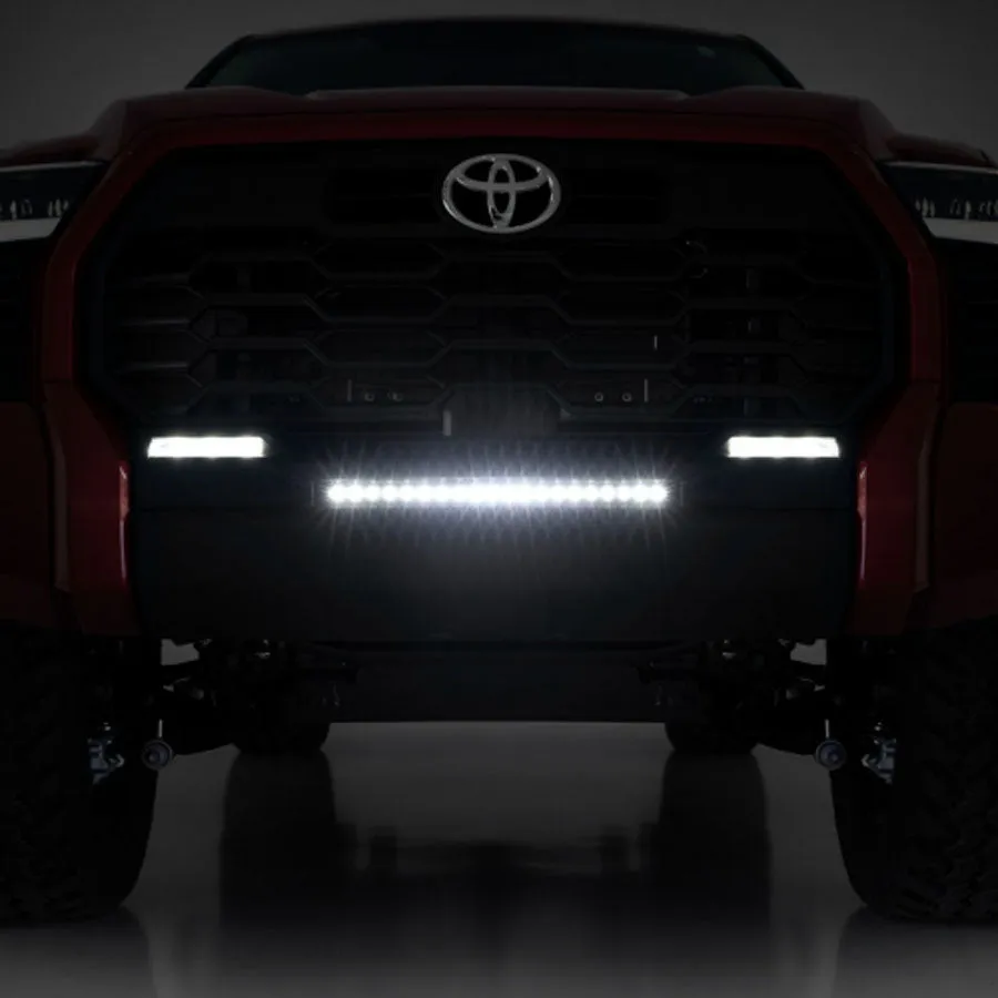 Rough Country Black Series LED Light Bar 20" Single Row Slim Line | Universal