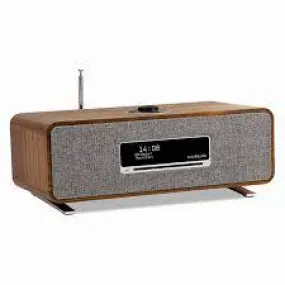 Ruark Audio R3S Wireless Compact Music System, Rich Walnut Veneer