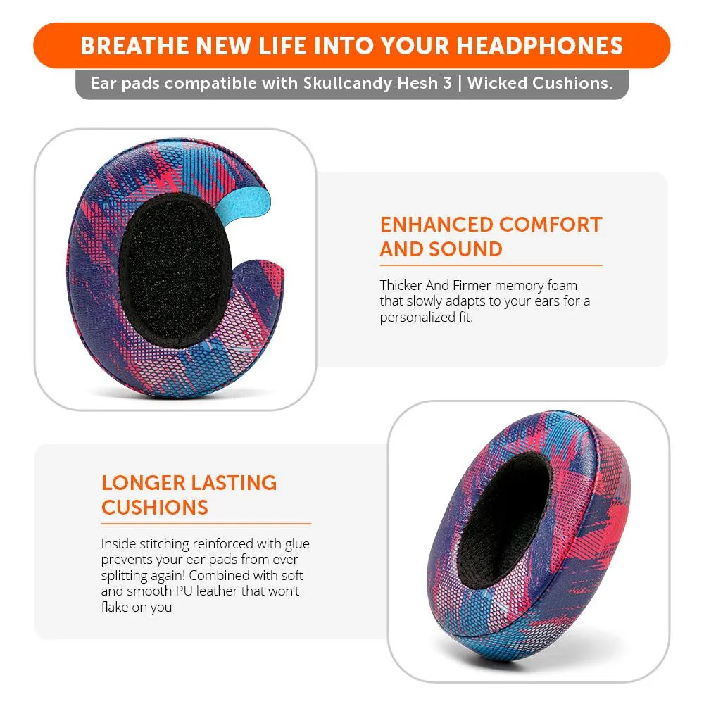 Skullcandy Crusher Wireless & Hesh 3 Replacement Earpads