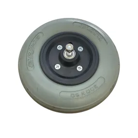 Solid/Flat-Free Caster Wheel for Hoveround MPV4, MPV5, Drive Medical Bariatric Deluxe Sentra, Sentra HD Power Chairs | Primo Poly Urethane