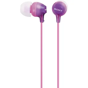 Sony MDR-EX15LP In-Ear Headphones (Violet)