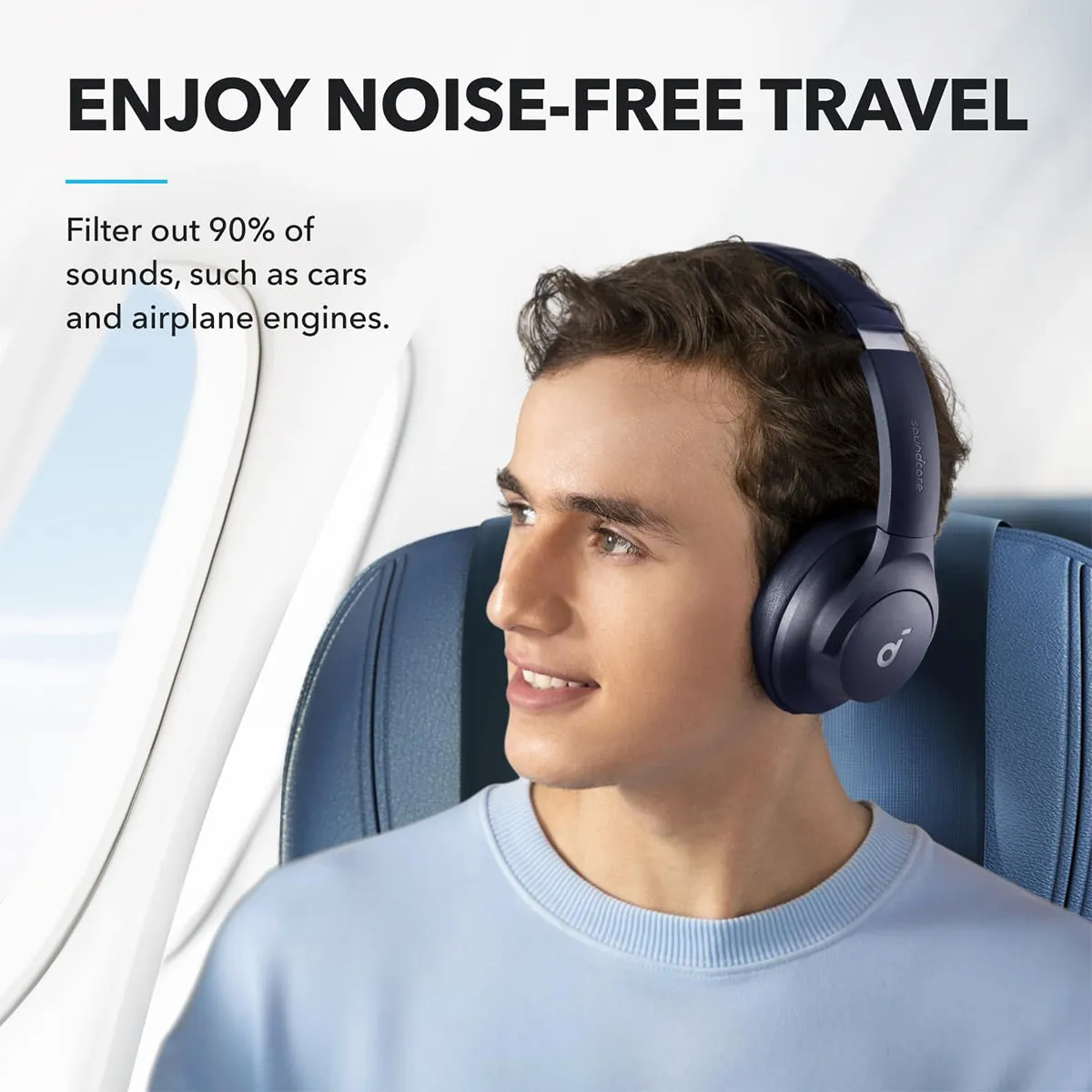 Soundcore Q20i Wireless Headphones (Blue)