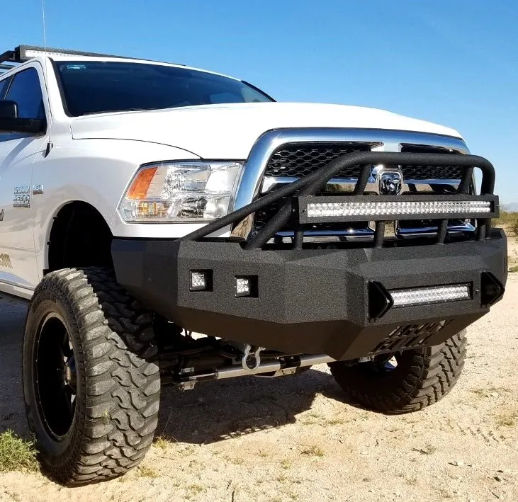 Specialty Grille Guard: Extreme Vetting (LED light bar included)