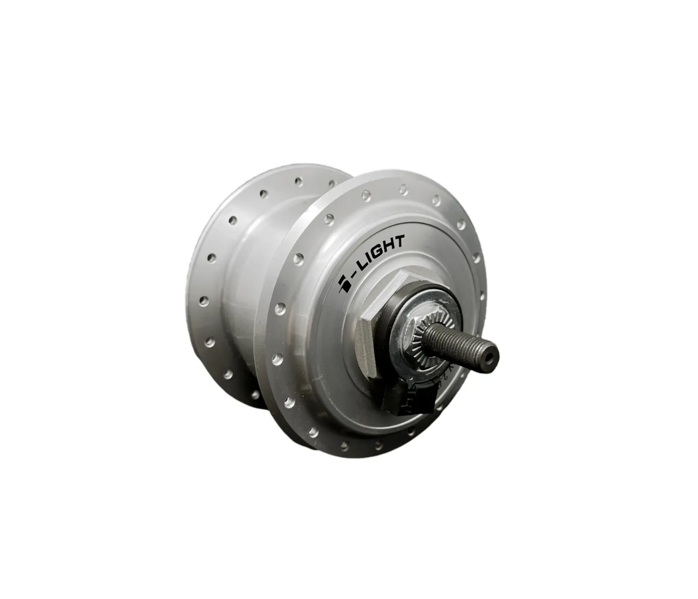 SRAM i-Light D724 Dynamo Front Hub - 6V 2.4W - 36 Hole - Silver