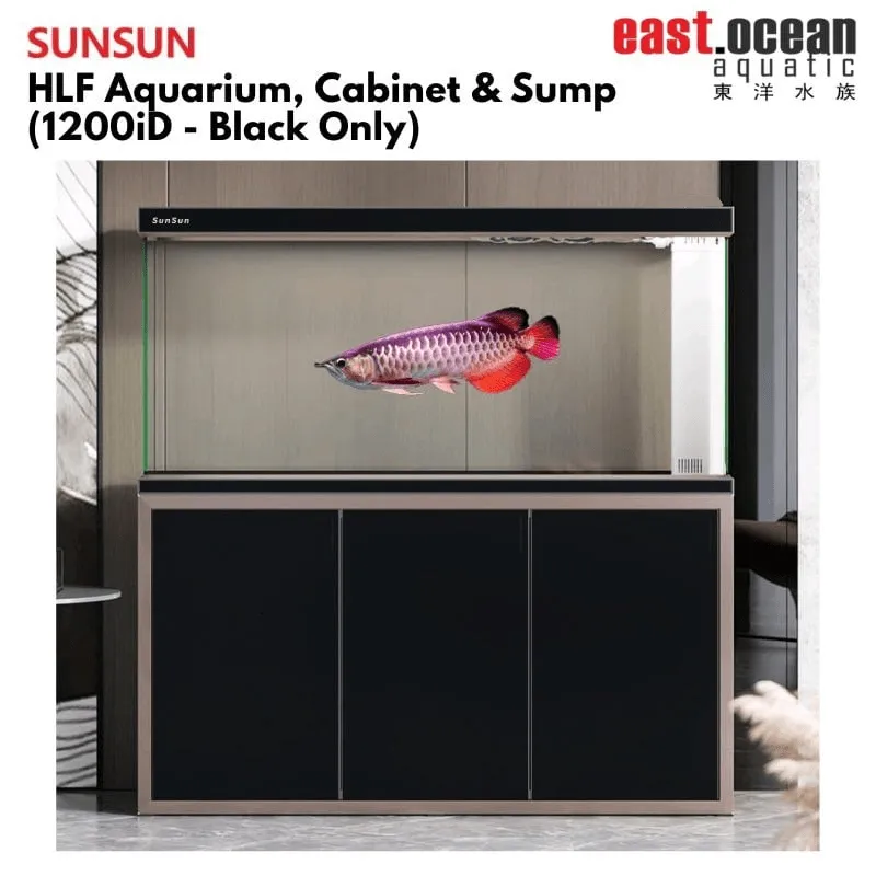SUNSUN HLF-1200ID Tank set with sump (BLACK / WHITE)