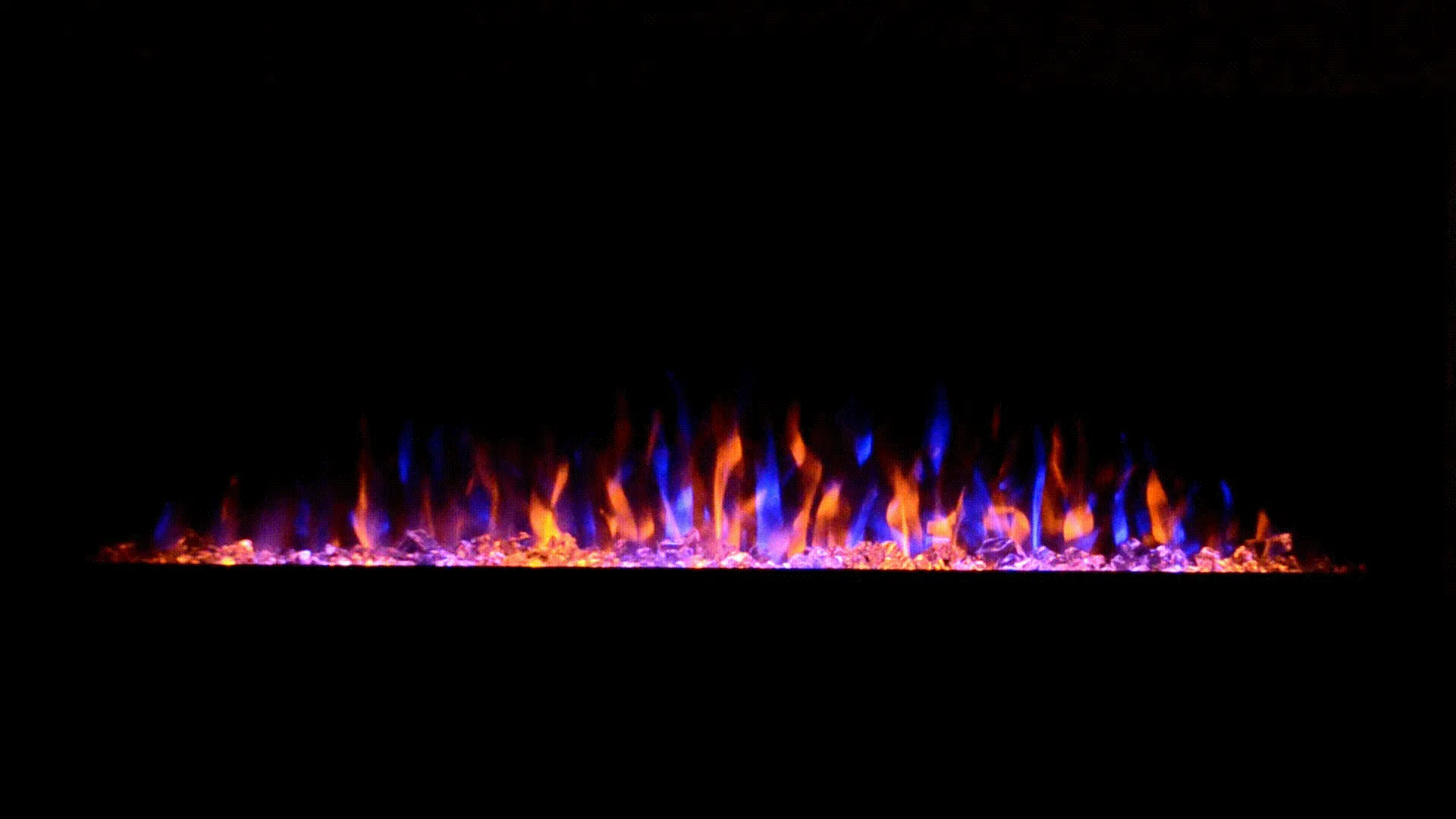 The Sideline 40 Inch Recessed Smart Electric Fireplace 80027