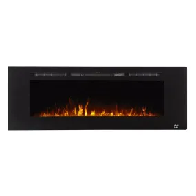 The Sideline 60 Inch Recessed Smart Electric Fireplace 80011