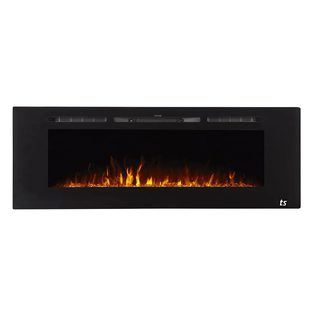 The Sideline 60 Inch Recessed Smart Electric Fireplace 80011