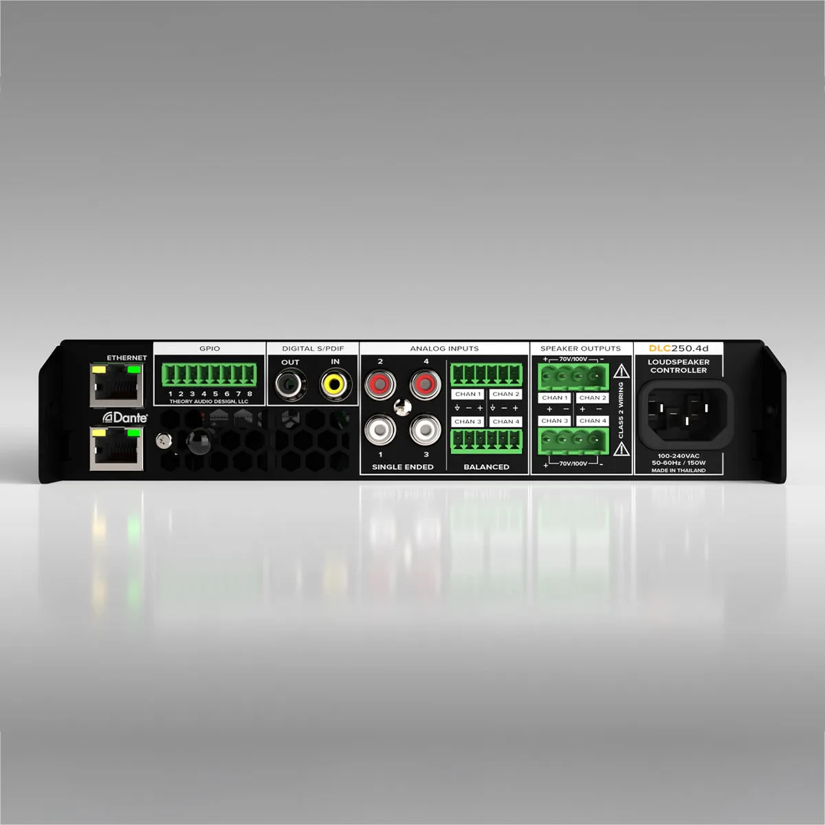 Theory Audio Design DLC-250.4d 4-Channel Amplified Loudspeaker Controller