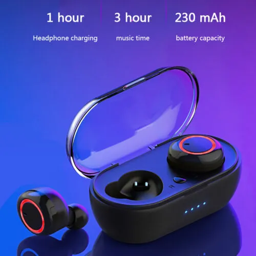 TWS Bluetooth 5.3 Wireless Earbuds with Charging