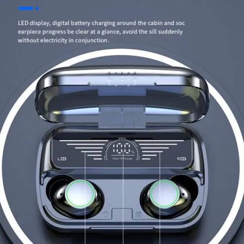 TWS Bluetooth 5.3 Wireless Earbuds with Charging