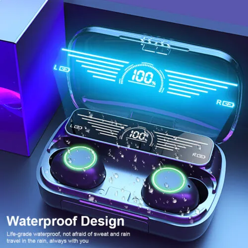 TWS Bluetooth 5.3 Wireless Earbuds with Charging