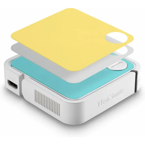 ViewSonic M1 Mini PLUS Projector Portable Smart LED Pocket Cinema JBL Speaker