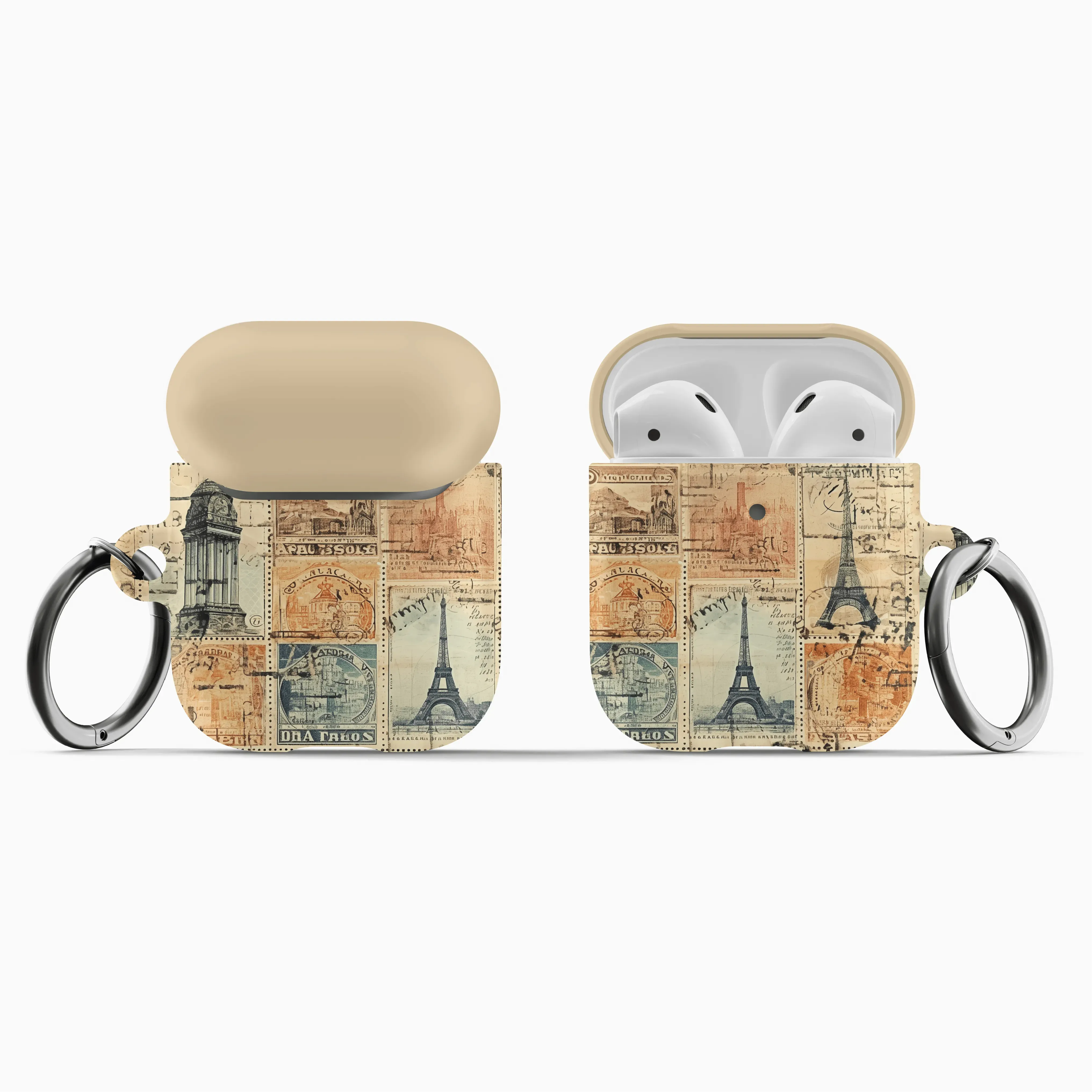 Vintage Travel Stamps AirPod® Case