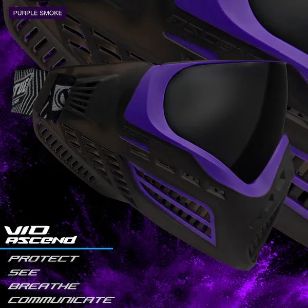Virtue VIO Ascend Goggle: Purple/Smoke