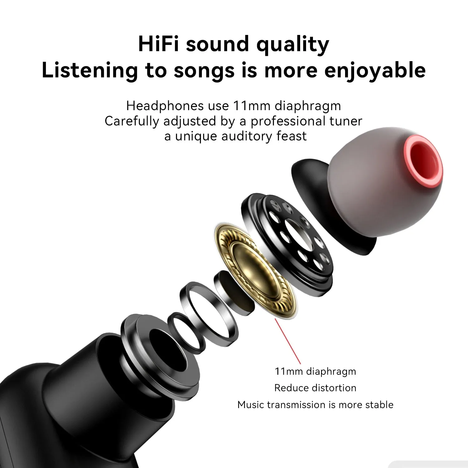 Waterproof Swimming Headphone