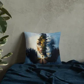 Whispers of Growth Premium Pillow