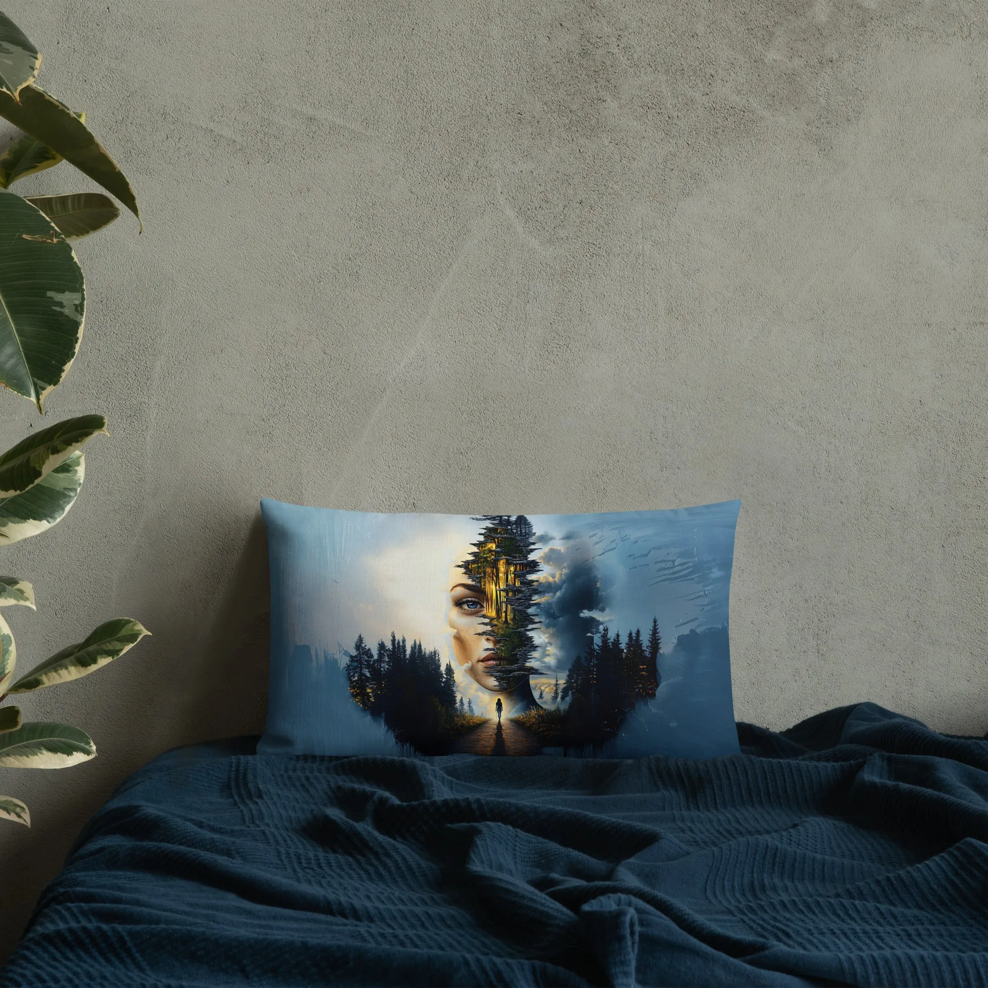Whispers of Growth Premium Pillow