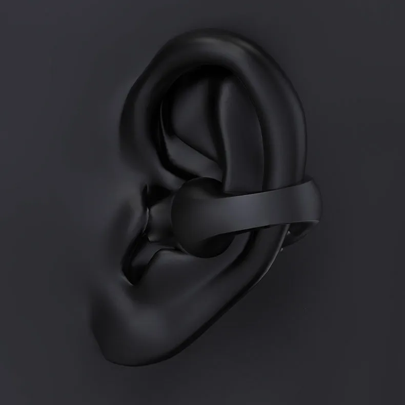 Wireless bluetooth ear clip earbuds