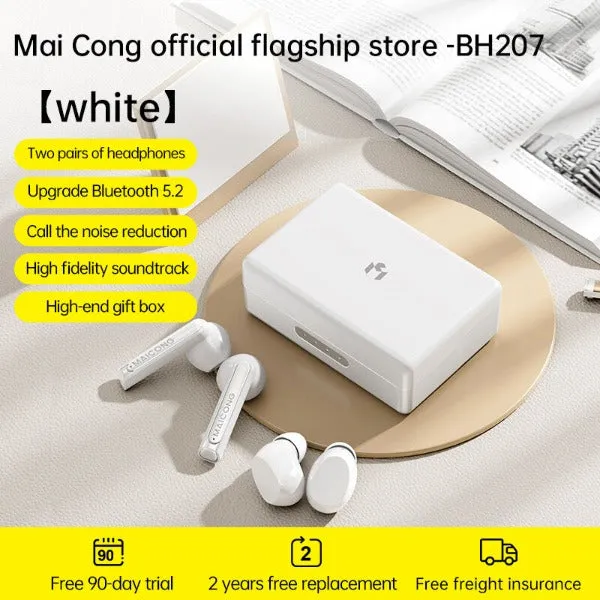 Wireless Earbuds with Dual Pairing