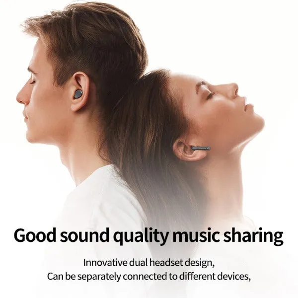 Wireless Earbuds with Dual Pairing