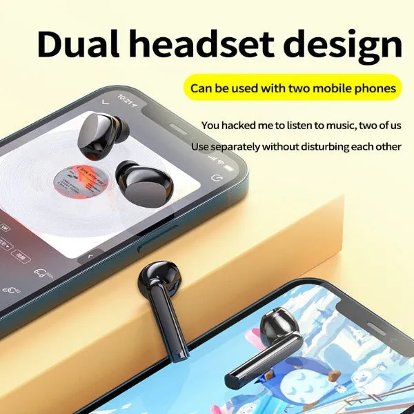 Wireless Earbuds with Dual Pairing