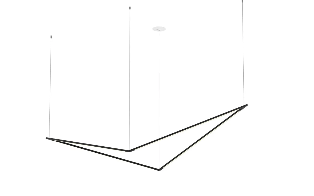 Z-Bar Large Bird Pendant