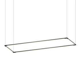 Z-Bar Large Rectangle Pendant