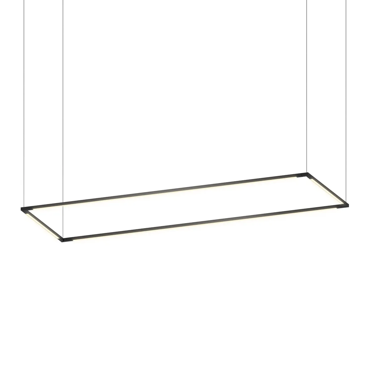 Z-Bar Large Rectangle Pendant