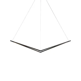 Z-Bar Medium Bird Pendant