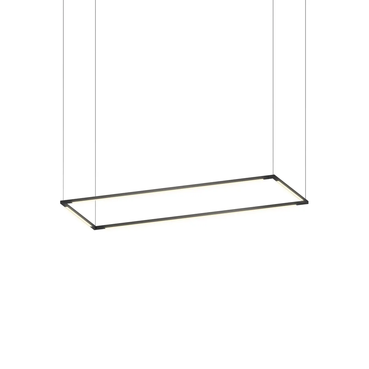 Z-Bar Medium Rectangle Pendant