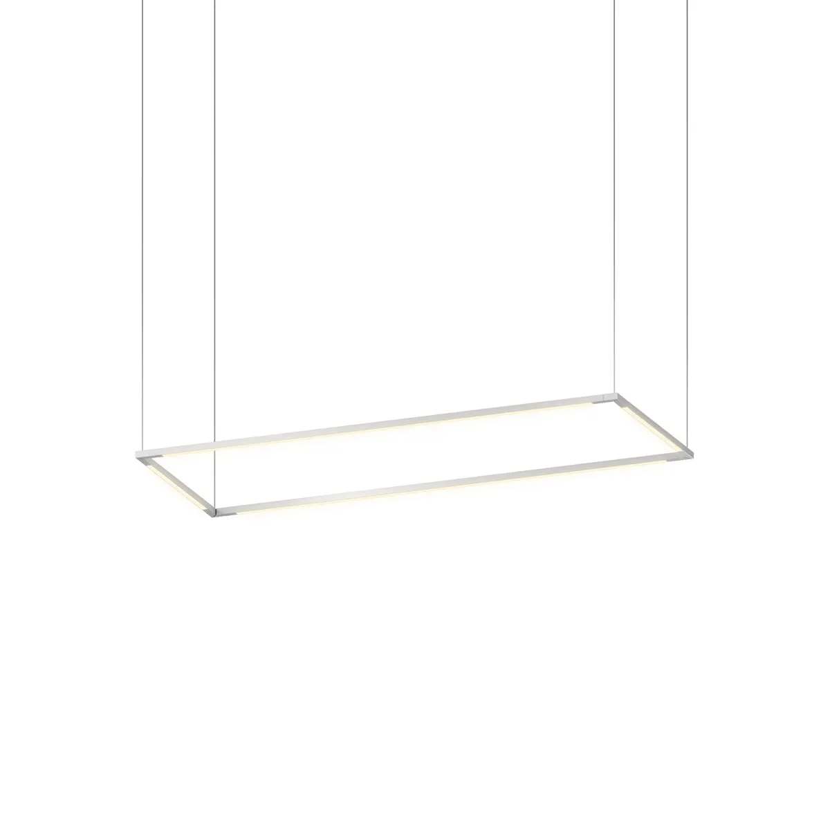 Z-Bar Medium Rectangle Pendant